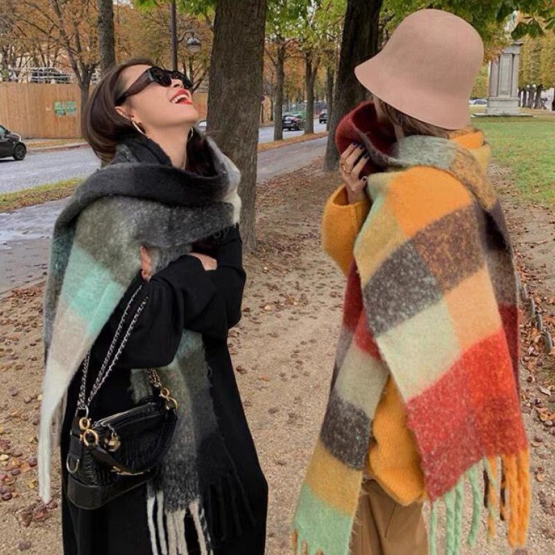 Cashmere Pashmina Wrap - NIEUWE Luxe Winter Dikke Warme Sjaal