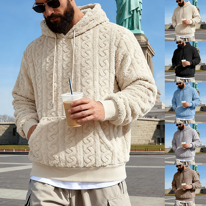 Heren fleece hoodie winter war - Sherpa Hoodie Fleece recensie en prijs