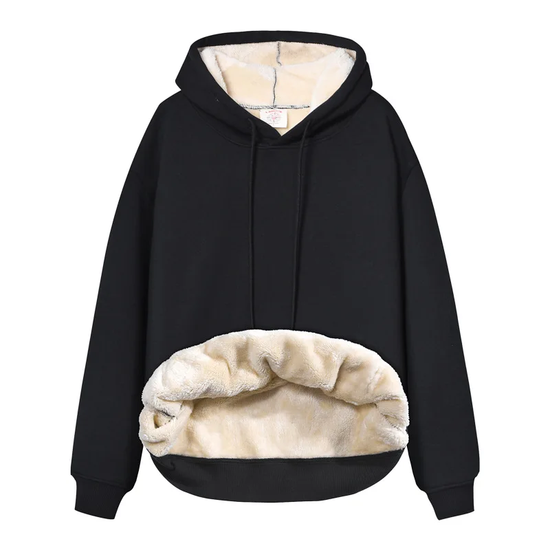 Hoge kwaliteit grijze dikkere  - Sherpa Hoodie Fleece recensie en prijs