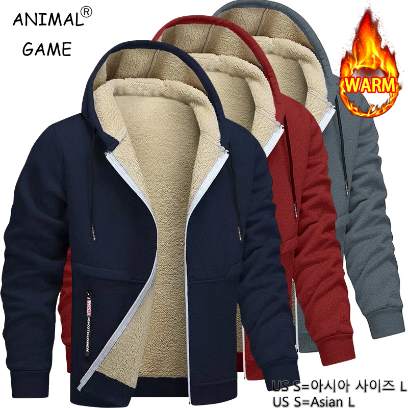 Animal Game Heren Casual capuc - Sherpa Hoodie Fleece recensie en prijs