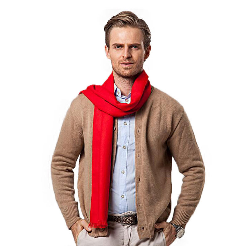 Mode Winter Effen Kleur Mannen - Wool Scarf Men recensie en prijs