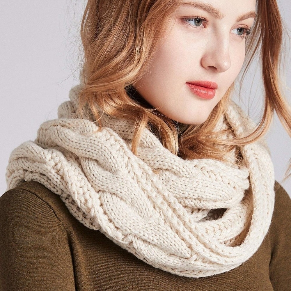 Elegante effen kleur gebreide  - Wool Scarf Men recensie en prijs