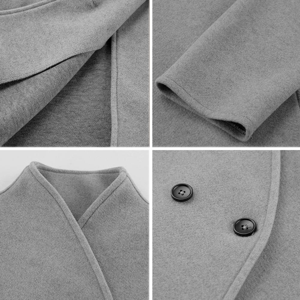 Dames winterjas, cropped wolle - Wool Coat Peacoat recensie en prijs