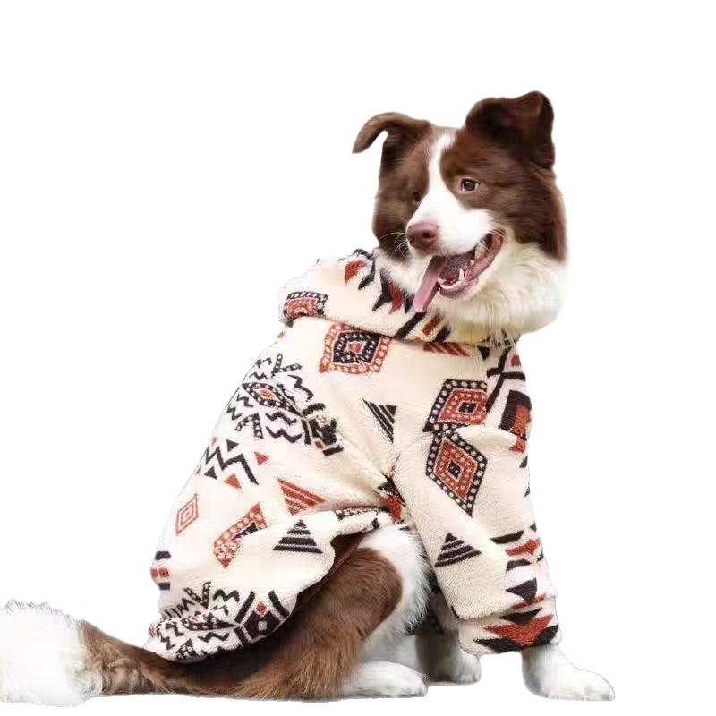 Winter warme hondenjas met cap - Sherpa Hoodie Fleece recensie en prijs